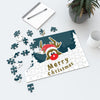 Wooden Jigsaw Puzzle - Rudolph "Merry Christmas"