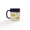 11oz Ceramic Colour Change Mug (Magic) - Car Pattern