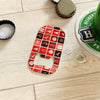 Bottle Openers - Christmas Tiles - Red