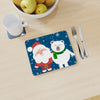 Table Mat - Santa and Polar Bear