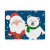 Table Mat - Santa and Polar Bear