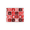 Table Mat - Christmas Tiles - Red