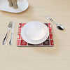 Table Mat - Christmas Tiles - Red