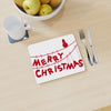 Table Mat - Hanging Letters "Merry Christmas"