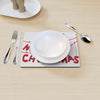 Table Mat - Hanging Letters "Merry Christmas"