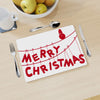 Table Mat - Hanging Letters "Merry Christmas"