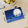 Table Mat - Santa Flying Over Moon