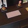 Bar Runner - Christmas Stripes - Red/Green